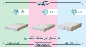 تفاوت وشباهت مدل های مختلف تشک رویا
