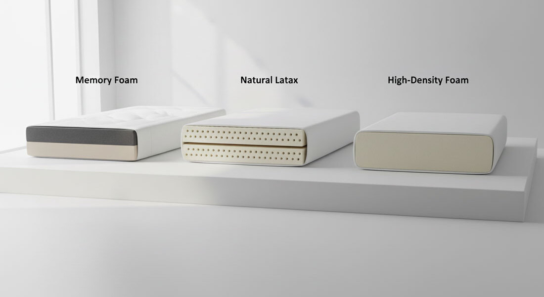 معرفی انواع تشک طبی: مموری فوم، لاتکس، اسفنجی