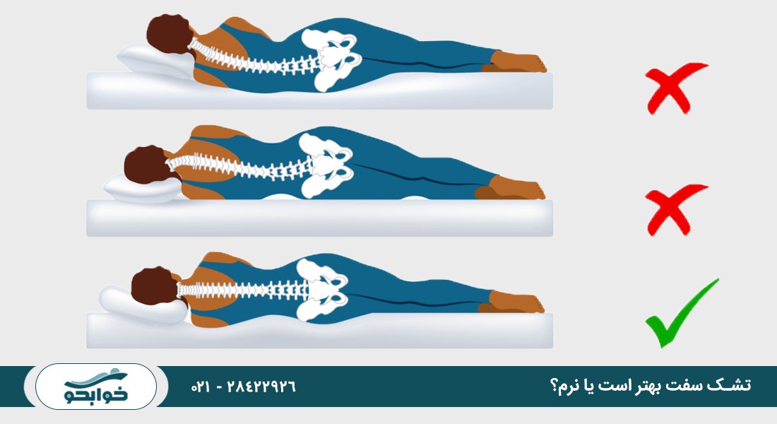 تشک سفت بهتر است یا نرم؟