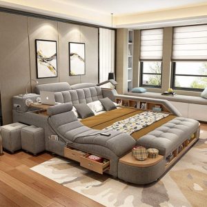 تختخواب آپشنال داتیس مدل پاپی