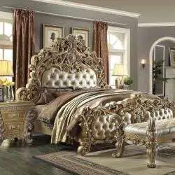 تختخواب چوبی