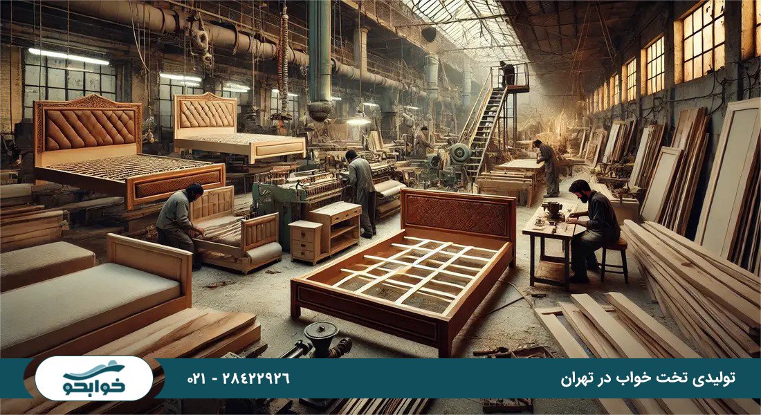 تولیدی تخت خواب در تهران