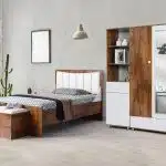 تخت و کمد نوجوان طرح ترک آناهیتا 3