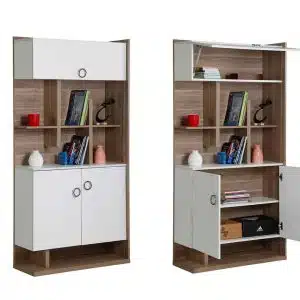 تخت و کتابخانه نوجوان مدل نریمان 4