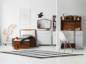 سرویس خواب بلج مدل نوجوان طرح ترک آناهیتا ۱ سایز ۹۰ در ۲۰۰ سانتیمتر