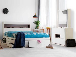 سرویس خواب دونفره بلج مدل جزیره سایز ۱۶۰ در ۲۰۰ سانتیمتر