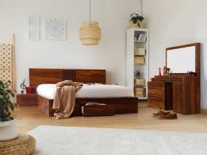 سرویس خواب دونفره بلج مدل الوند سایز ۱۶۰ در ۲۰۰ سانتیمتر