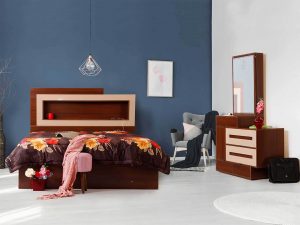 سرویس خواب دونفره بلج مدل مینیاتور سایز ۱۴۰ در ۲۰۰ سانتیمتر