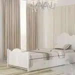 تختخواب تکنفره سفید