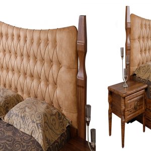 پا تختی پارس چوب مدل نارسیس