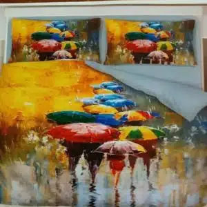 سرویس روتختی سه بعدی دونفره خوابکو مدل ۱۲۷ سایز ۱۶۰ در ۲۰۰ سانتیمتر