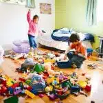 مرتب کردن اتاق کودک