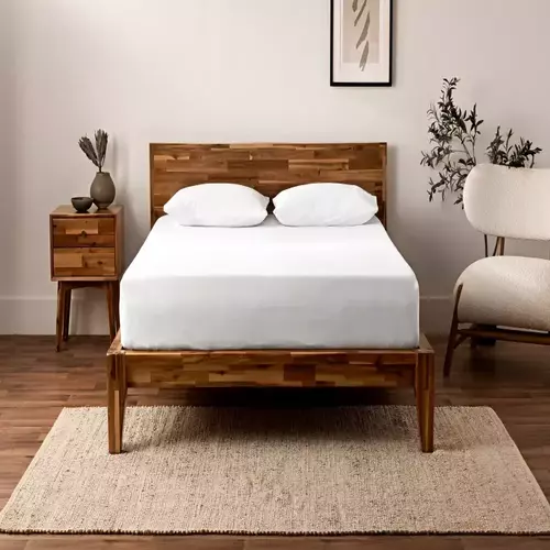 انواع رنگ تخت خواب چوبی