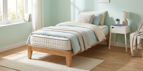 اشتباهات رایج در خرید تشک نوجوان شامل انتخاب تشک خیلی نرم، سایز نامناسب، توجه نکردن به گارانتی و ارتفاع تخت