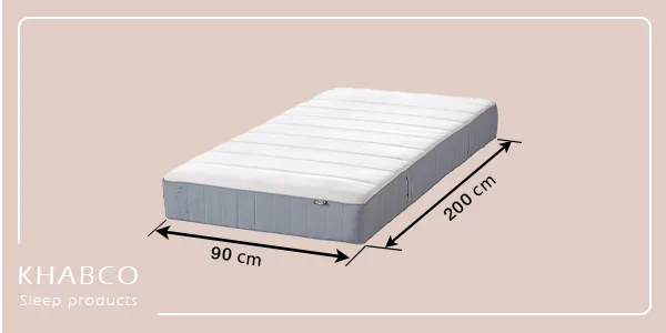 تشک یک نفره 90 در 200 سانتی‌متر (Single Mattress)